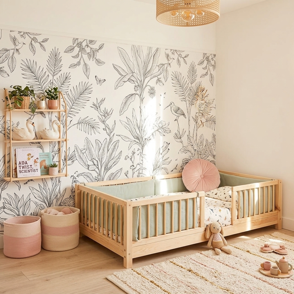 Montessori floor bed