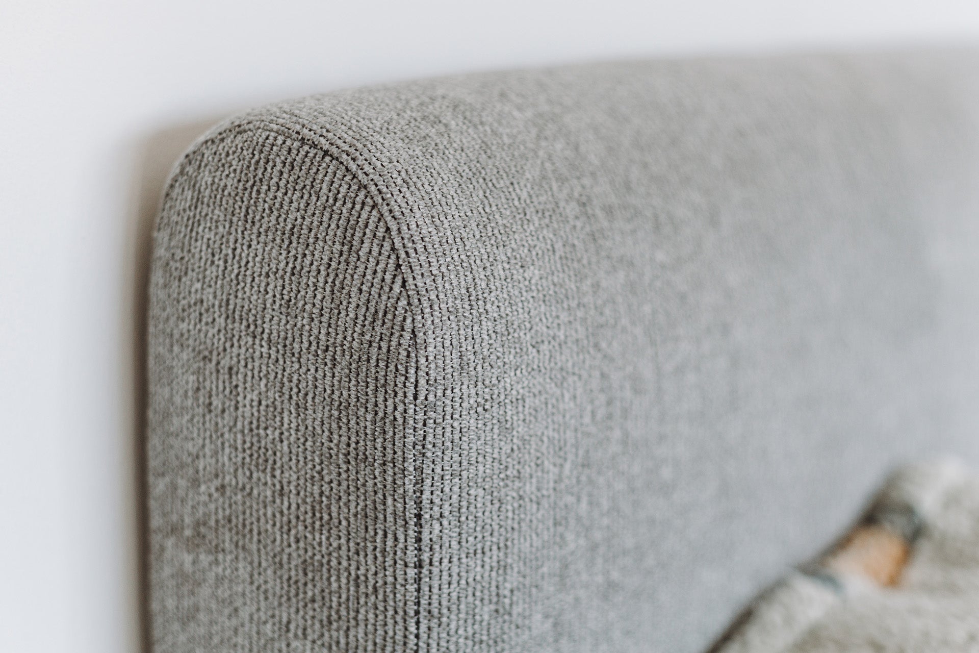 Kids Corner Bed Base - Chenille Fabric