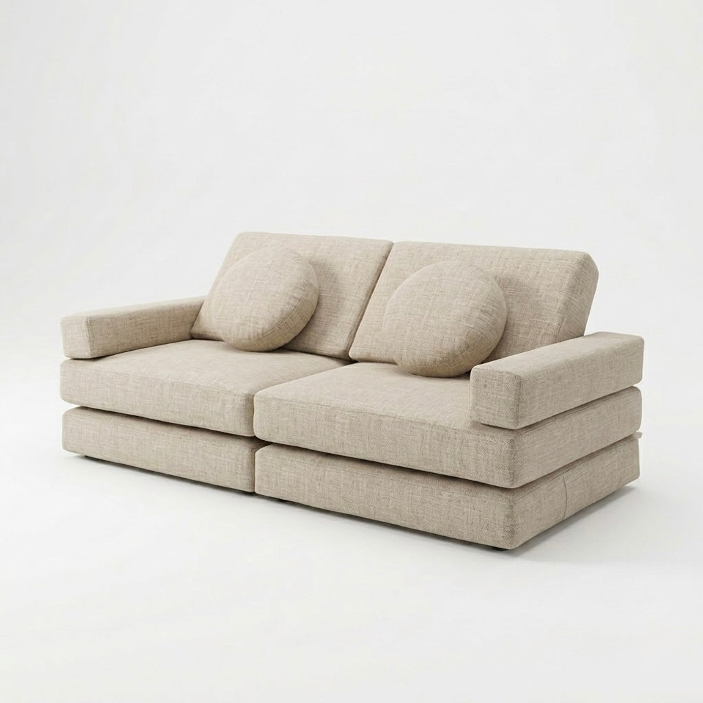 Tigger Play Couch Full (10pc) JUNIOR - Linen