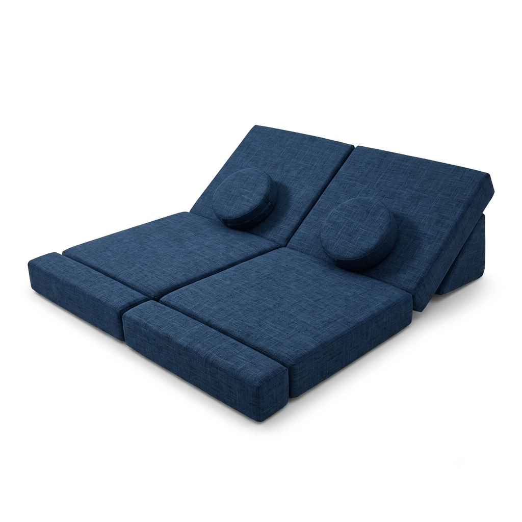 Tigger Play Couch Full (10pc) JUNIOR - Linen