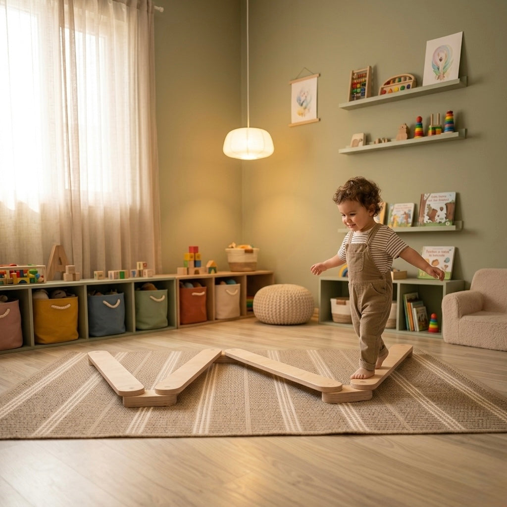 Wooden Balance Beam