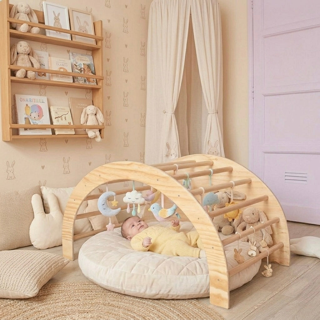 Multi-use Wooden Rocker