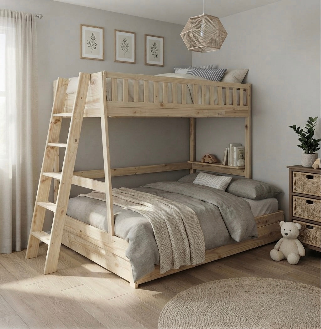 Wooden Double Bunk bed
