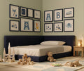 Kids Corner Bed Base - Courduroy