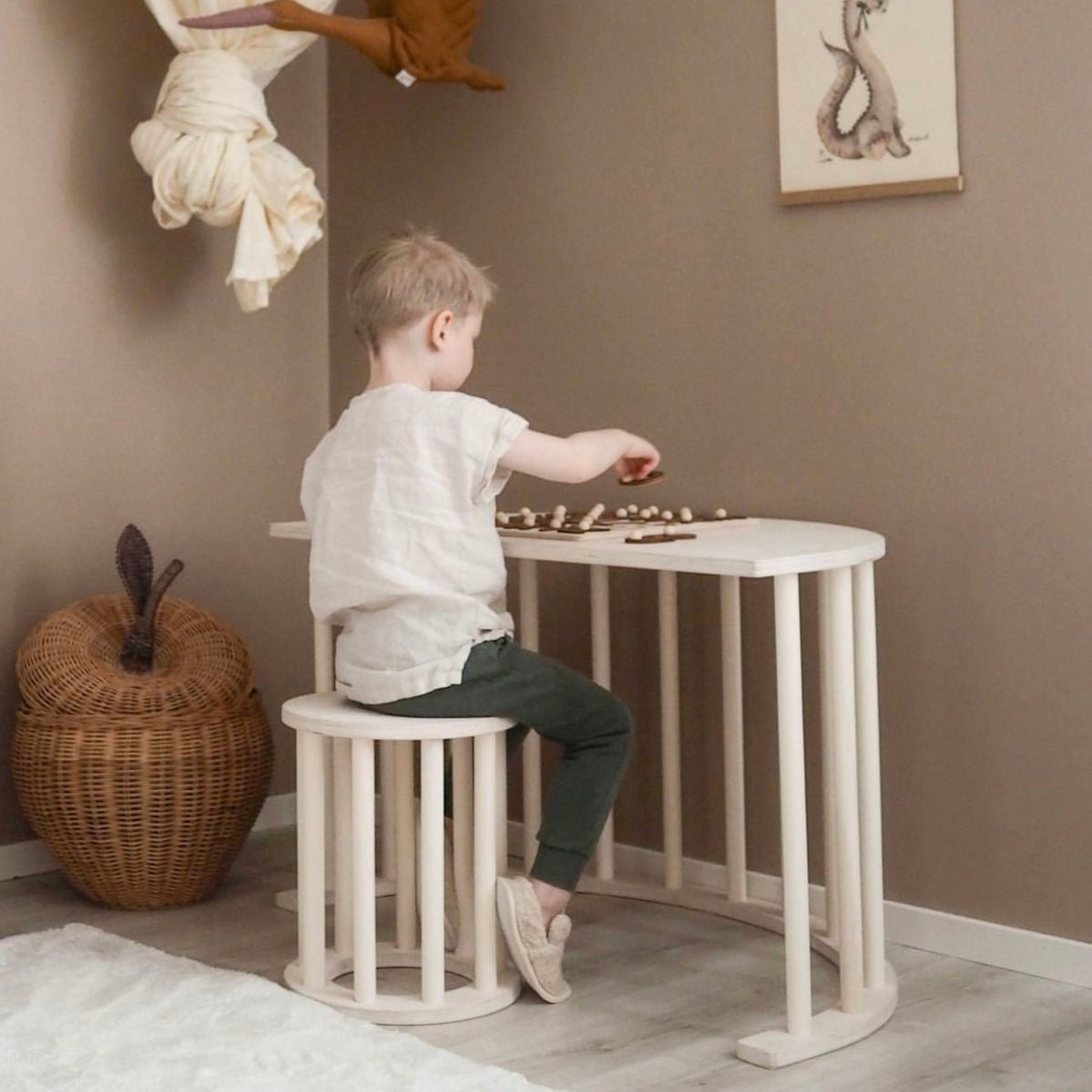 Multi-use Wooden Rocker