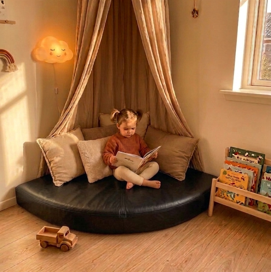 Kangaroo Corner Cushion - Faux Leather