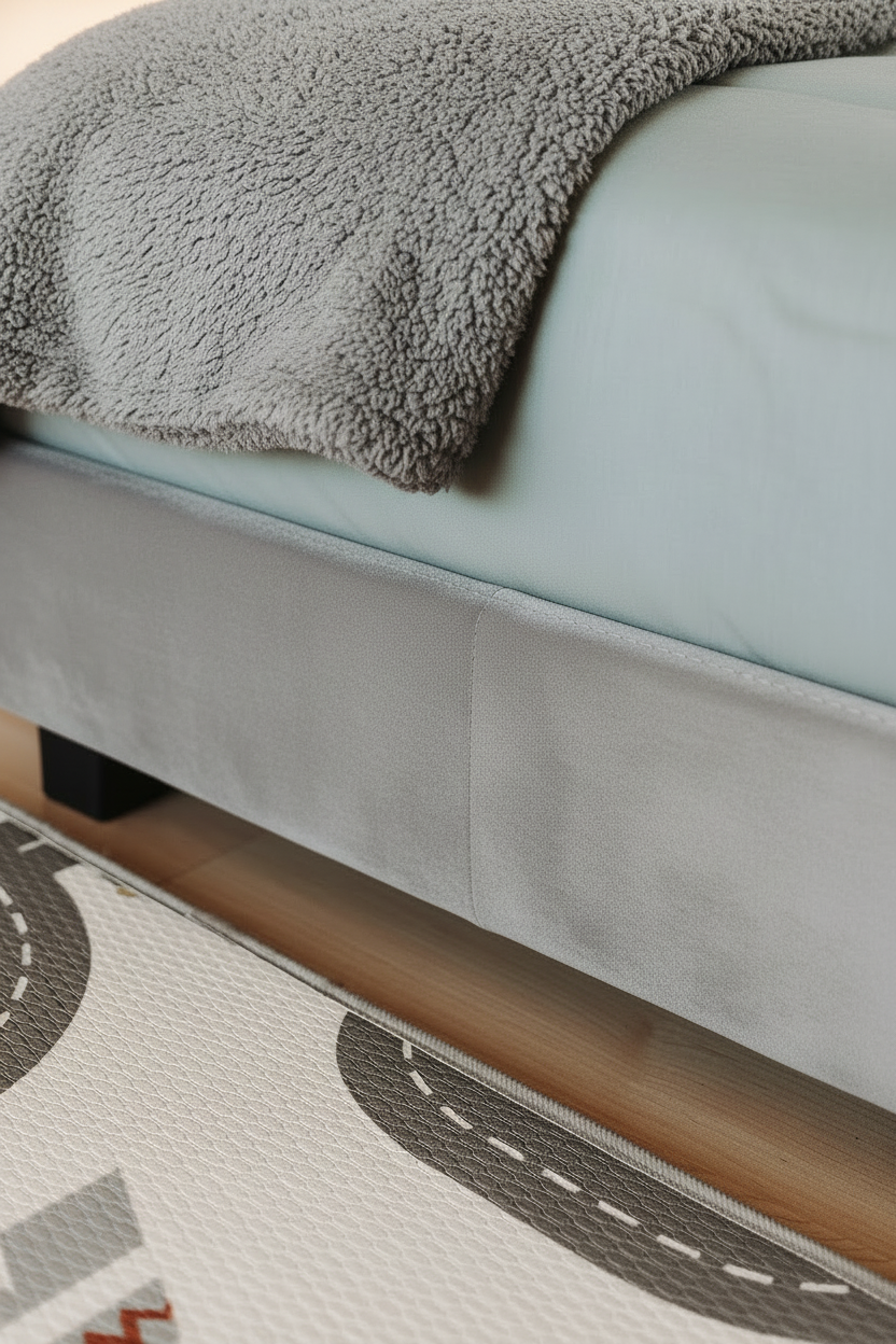 Kids Corner Bed Base - Velvet