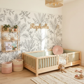 Wooden frame toddler Montessori floor bed