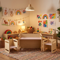 Double Toddler Chair & Table